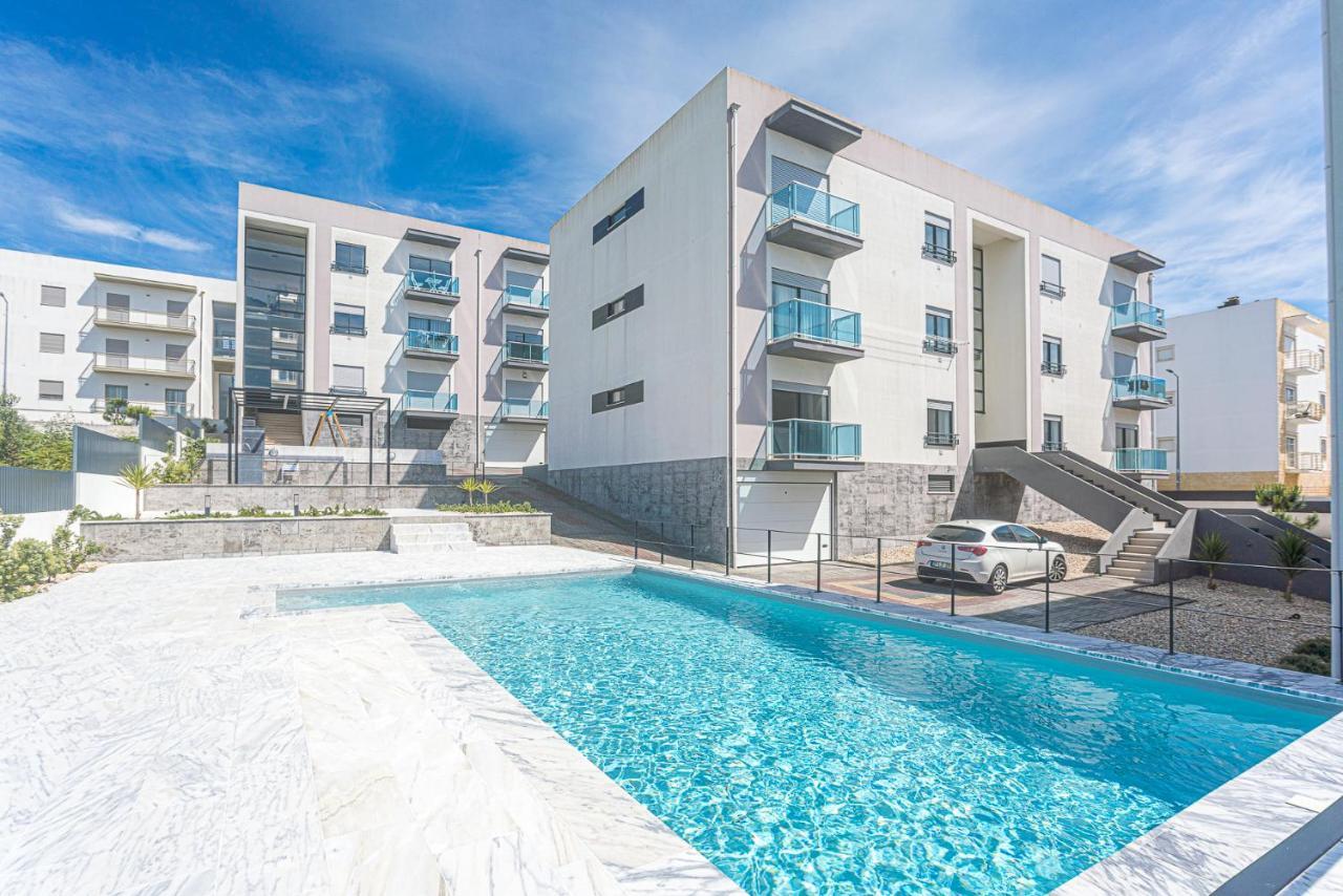 Apartamento T3 Mar Azul Apartman Nazaré Kültér fotó